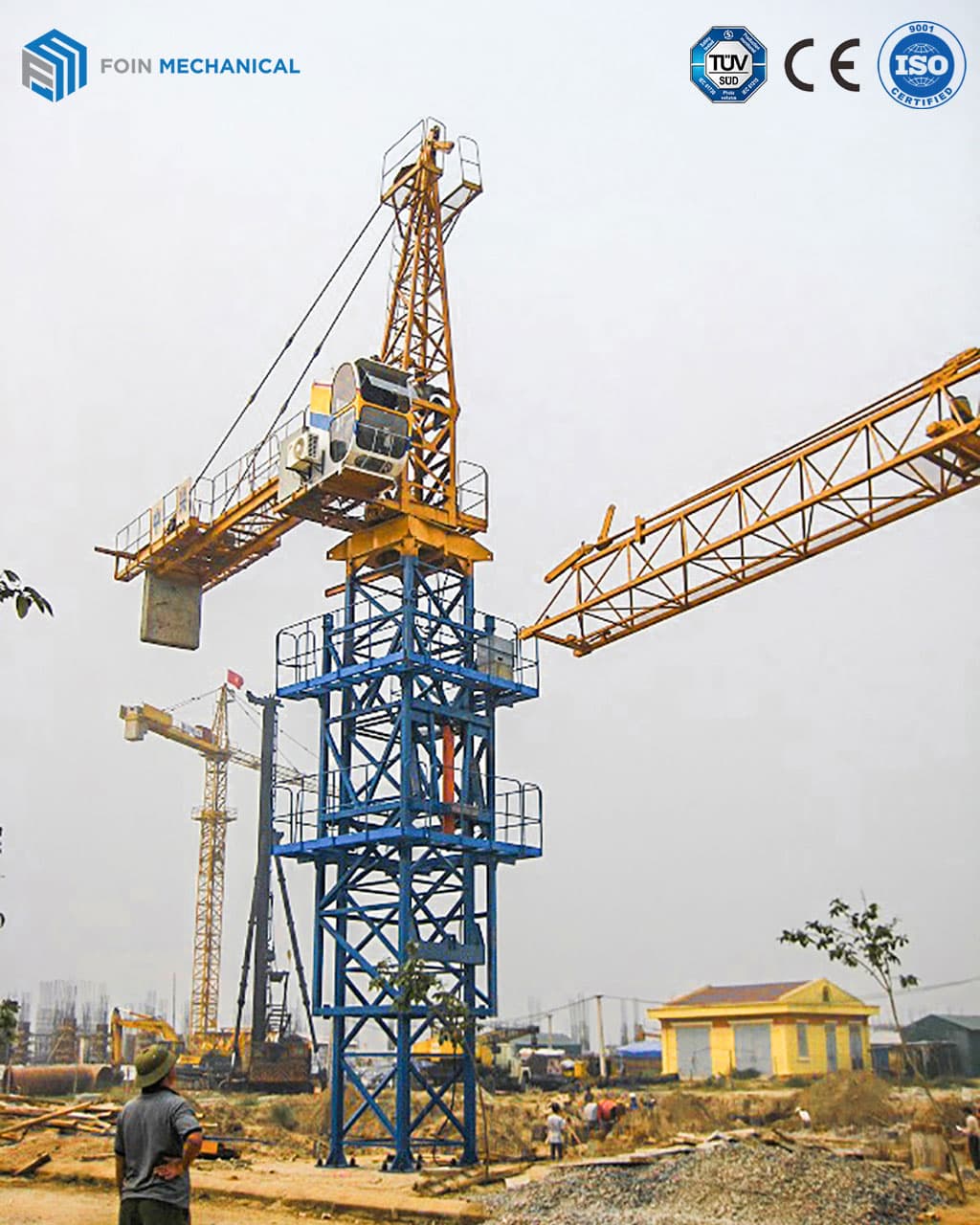 Grúas torre de topkit 6010-8T